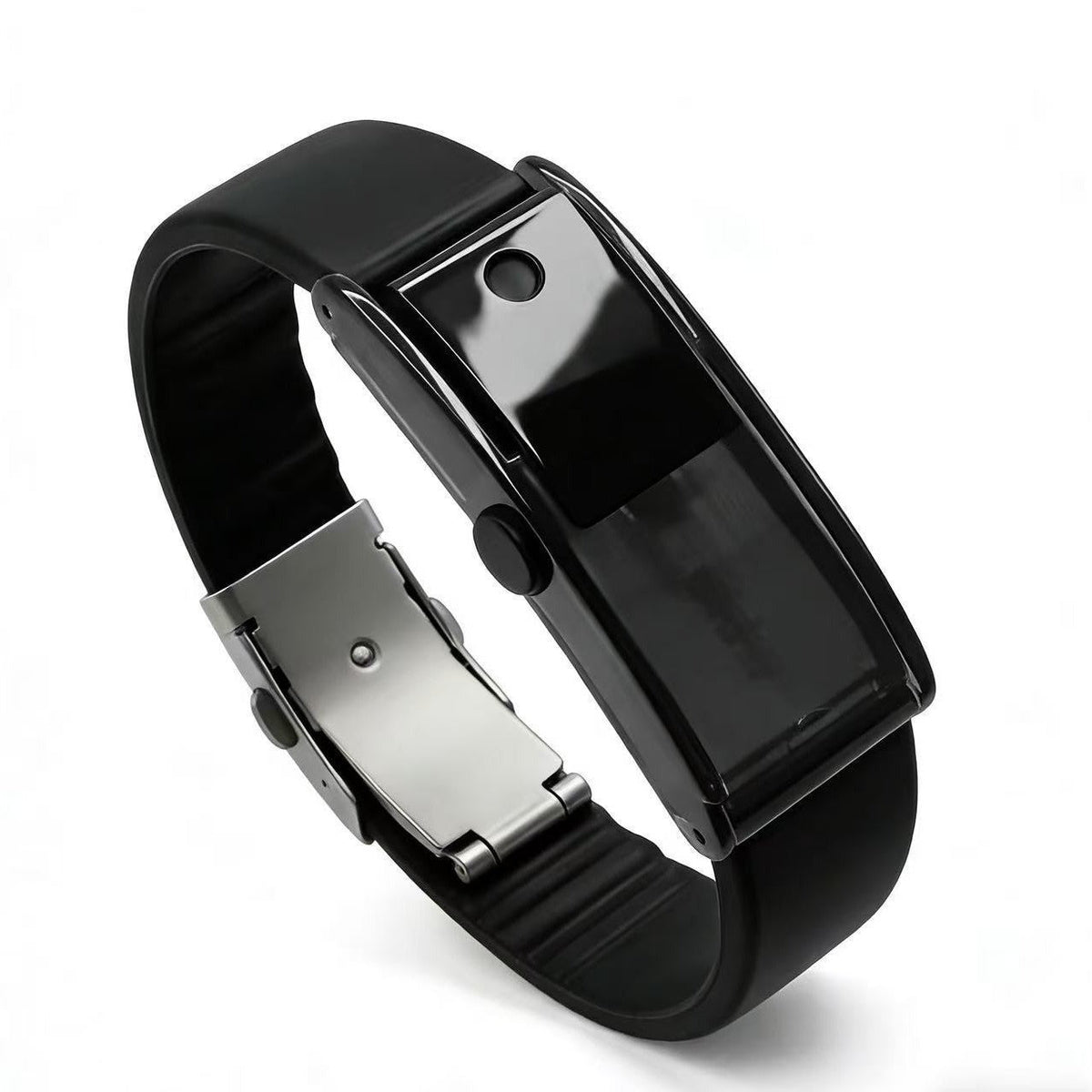 Pulsera de perfume recargable negra Esenciara